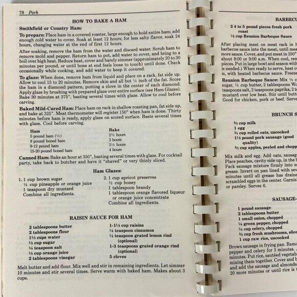 Christmas Favorites Spiral-Bound The Holiday Handbook 1990 Edition Recipes Tips - Picture 11 of 16